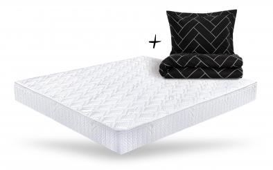 Saltea Silver Favoritе, cu o fata 160/200 + CADOU Lenjerie de pat 3 piese Saltea cu o fata 160/200 + CADOU Lenjerie de pat 3 piese
